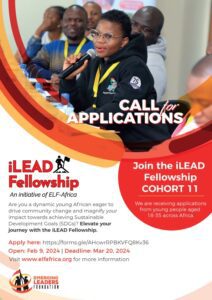 Emerging Leaders Foundation-Africa’s iLEAD Fellowship Program: Cohort 11 Application.