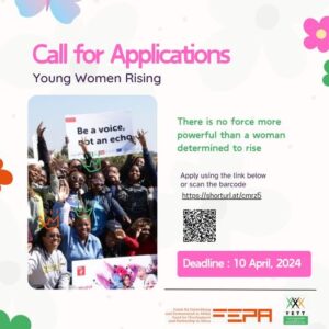 2024 YETT Young Women Rising Leadership, Skills and Development Course Application Form 